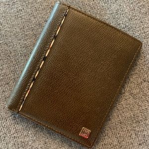 Tシャツ・カットソー DAKS OXFORD CLASSIC Brown cowhide leather wallet DBWA4E273W3 Oxford Leather Archives - Clays Menswear